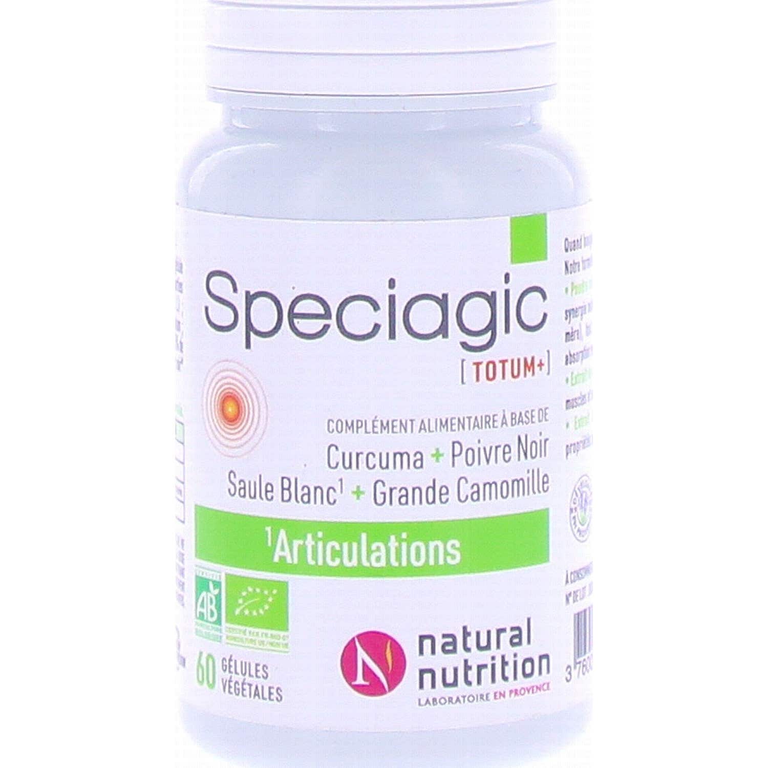 Natural Nutrition Speciagic Totum+ 60 Gélules