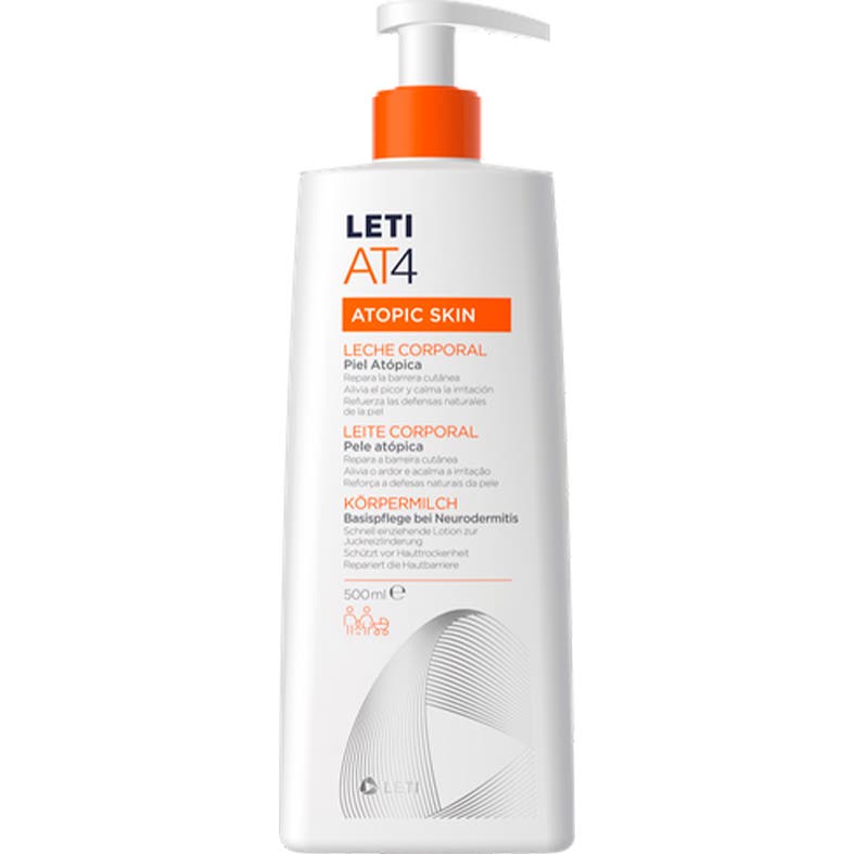 LetiAT4 Atopic Skin Gel Douche 500ml