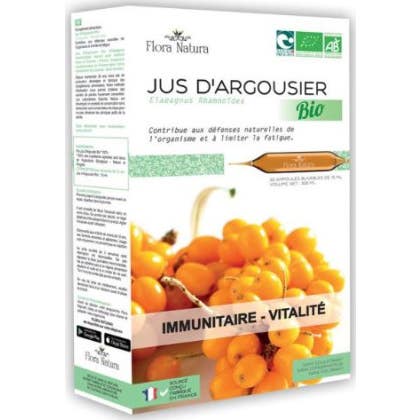 Flora Natura Zumo de Espino Amarillo Bio 20x15ml