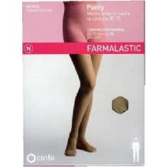 Farmalastic Panty-medium waist-high (E-T) Compression Normale T-Reina Plus Noir