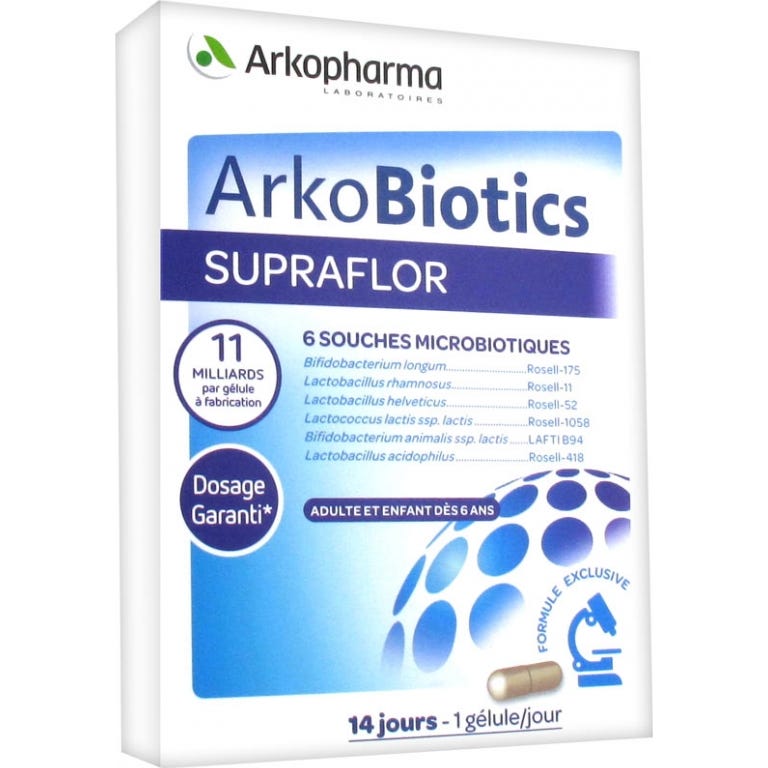 Arkopharma Supraflor Ferments Lactiques 14 gélules
