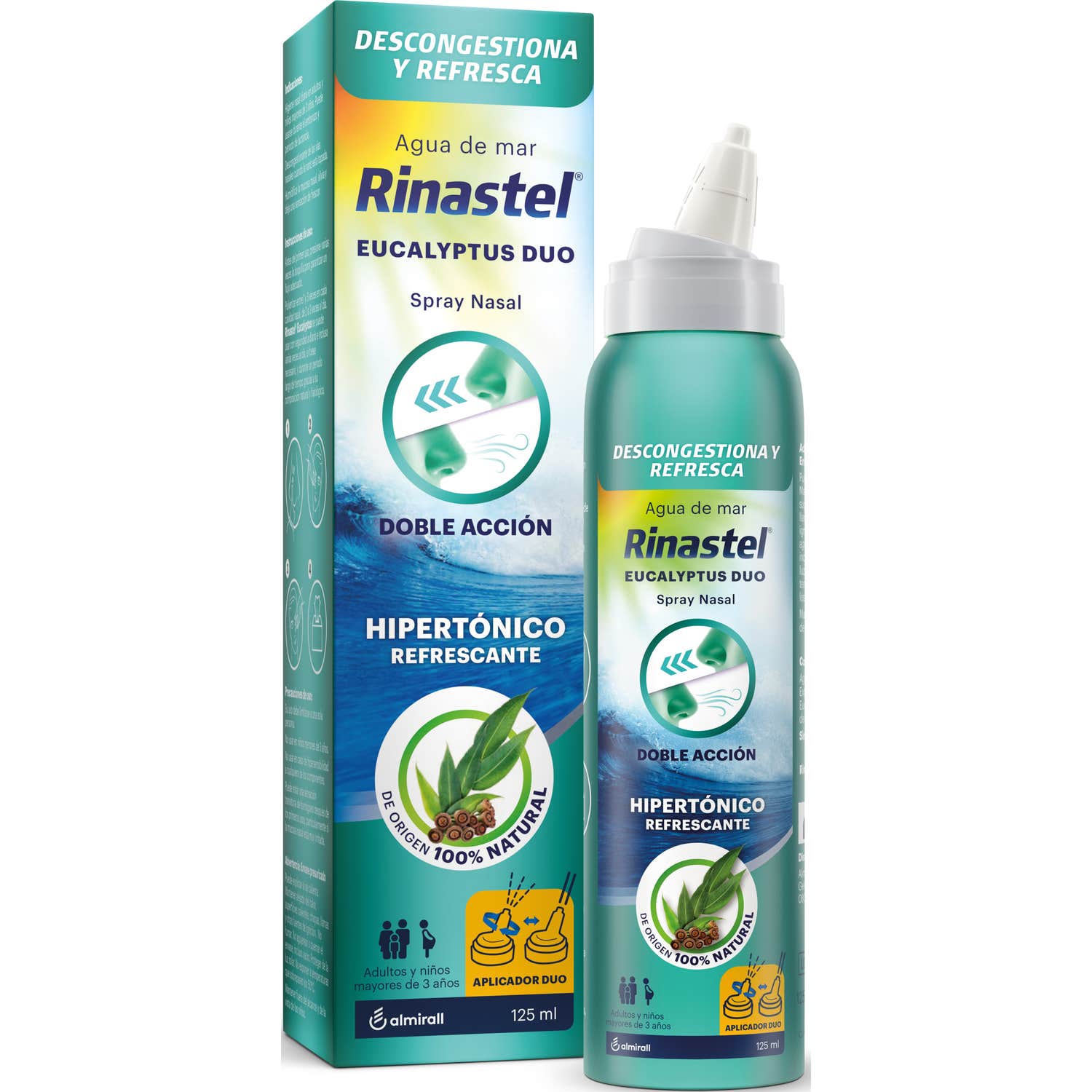 Rinastel Eucalyptus 1 Vaporisateur nasal 125 ml