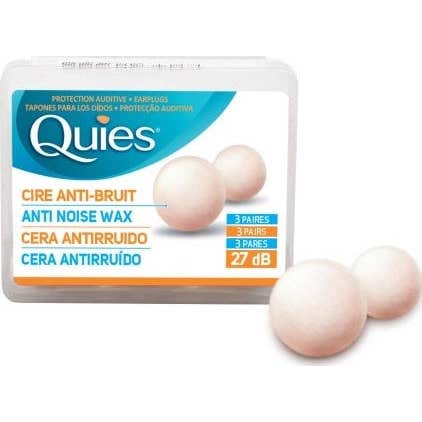 Quies Bouchons D'oreille En Cire 6Uts Taille 6