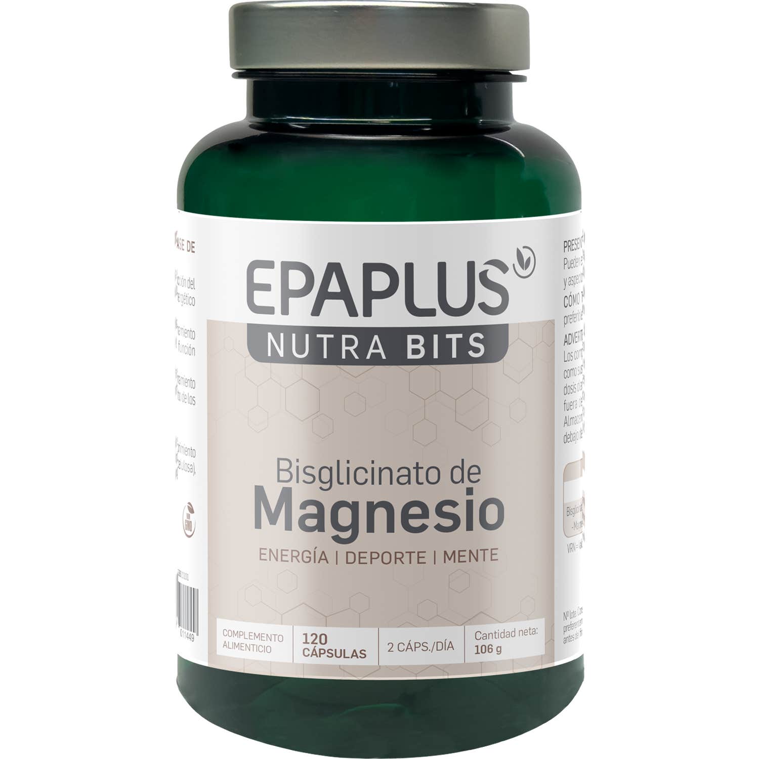 Epaplus NutraBits Magnésium 120 Gélules
