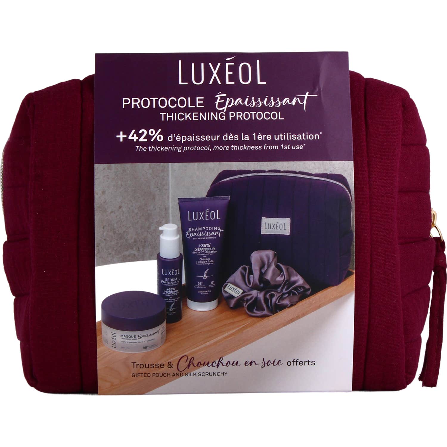 Luxéol Trousse Protocole Épaississant