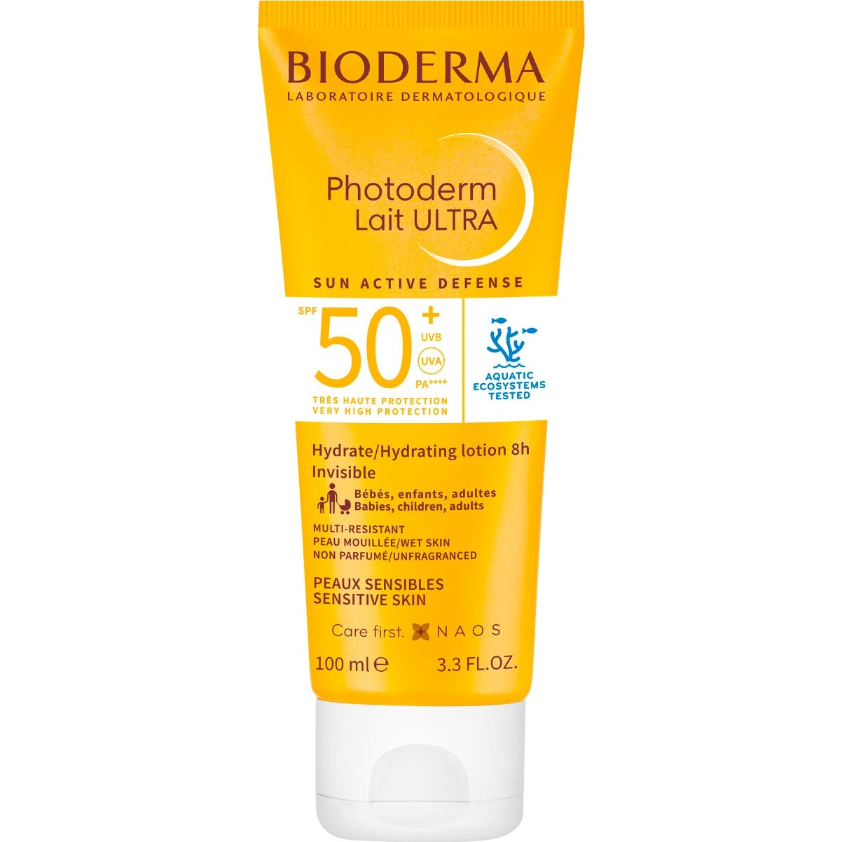 Bioderma Photoderm Lait Ultra Peau Sensible SPF50+ 100ml