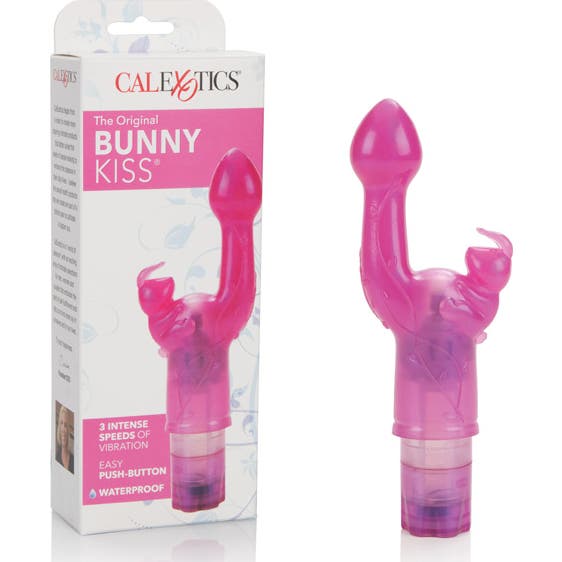 CalExotics Kiss The Original Lapin Vibromasseur Rose 1 Unité
