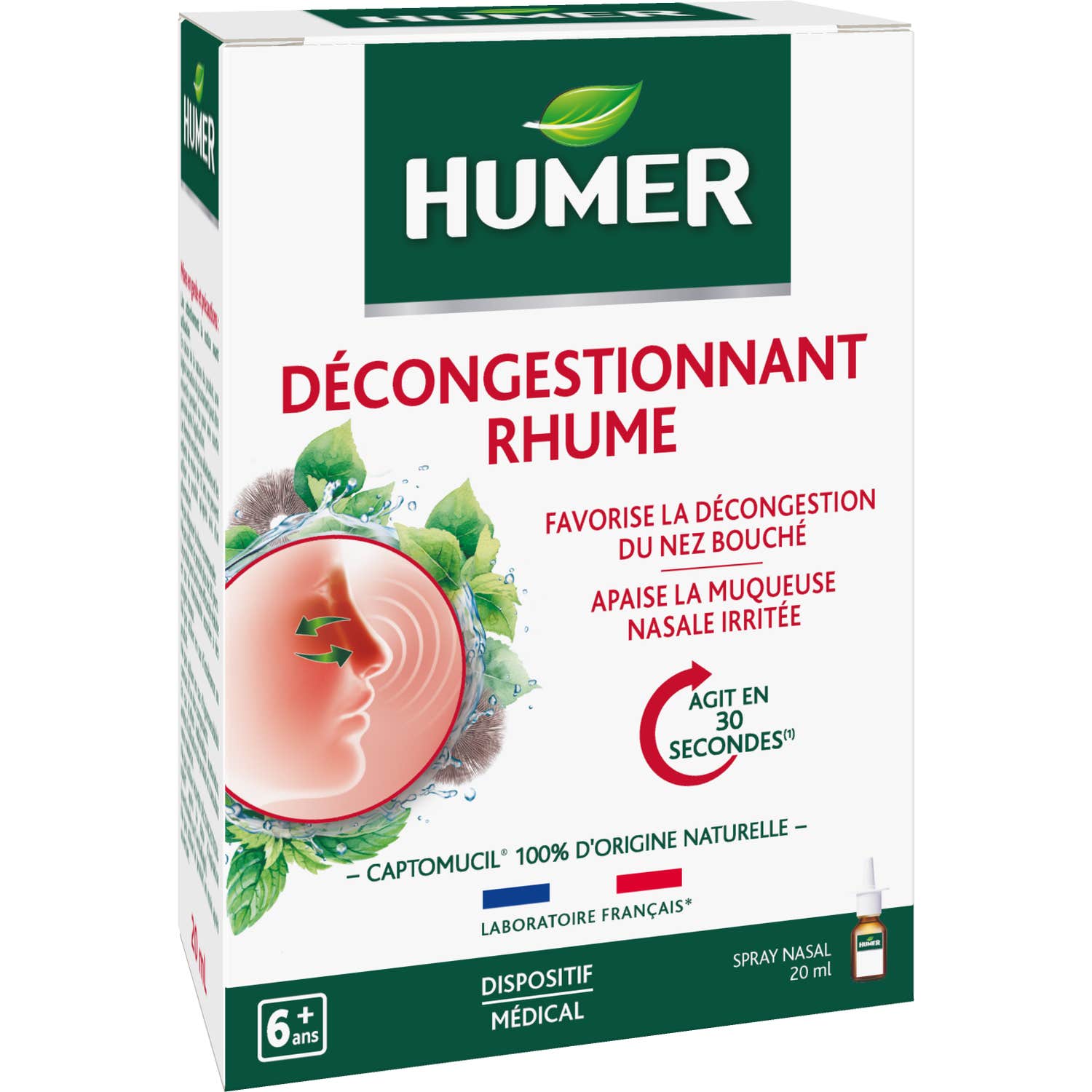 Humer Décongestionnant 20ml