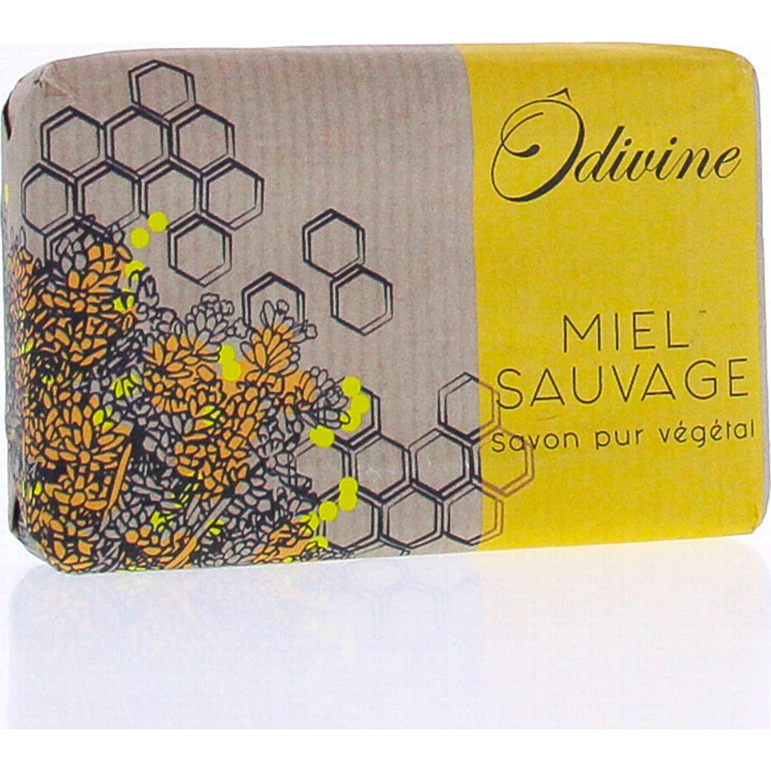 Ôdivine Savon Pain Miel Sauvage 80g