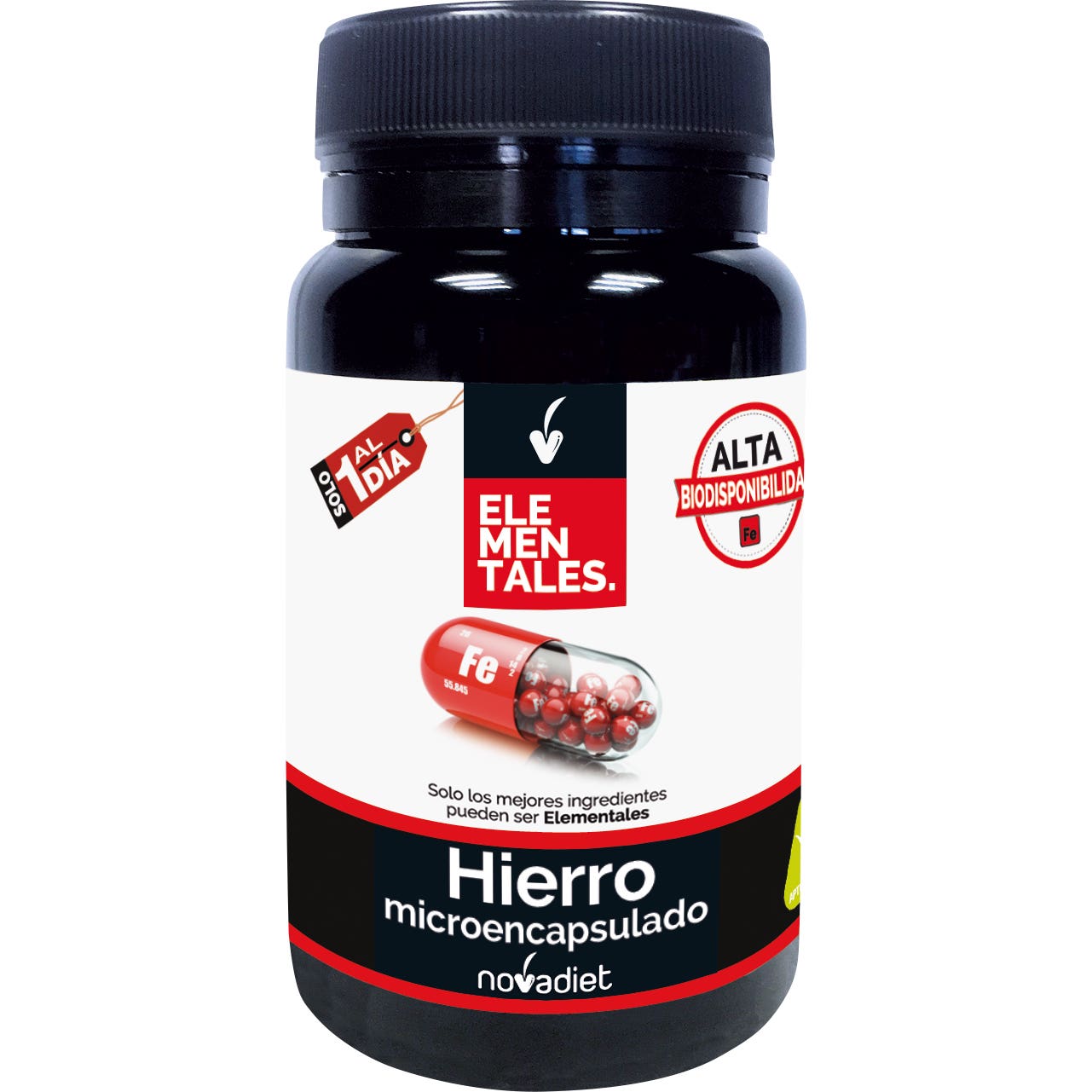 Novadiet Fer Microencapsulé 60 Capsules Légumes