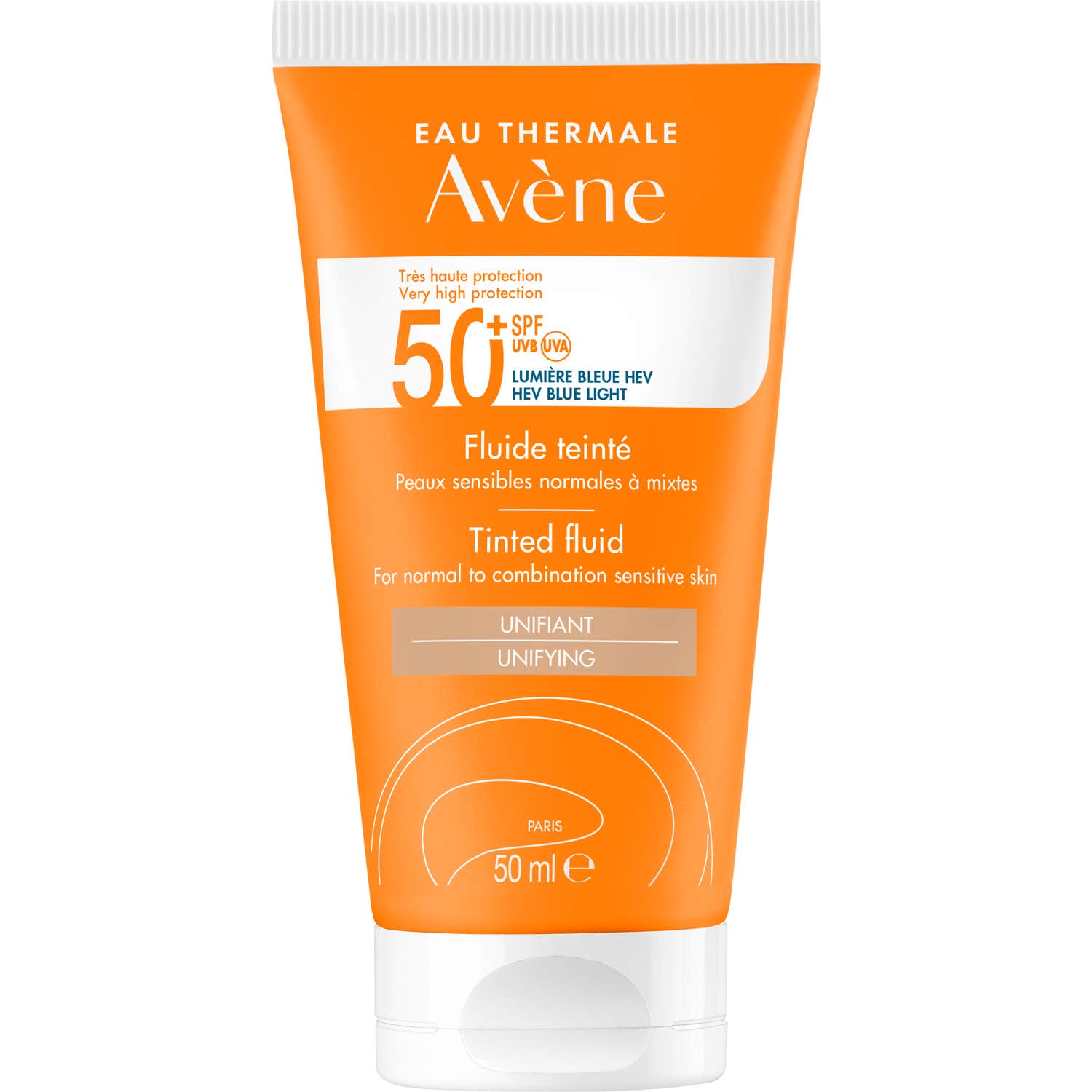 Avène Fluide Teinté Unifiant SPF50+ 50ml