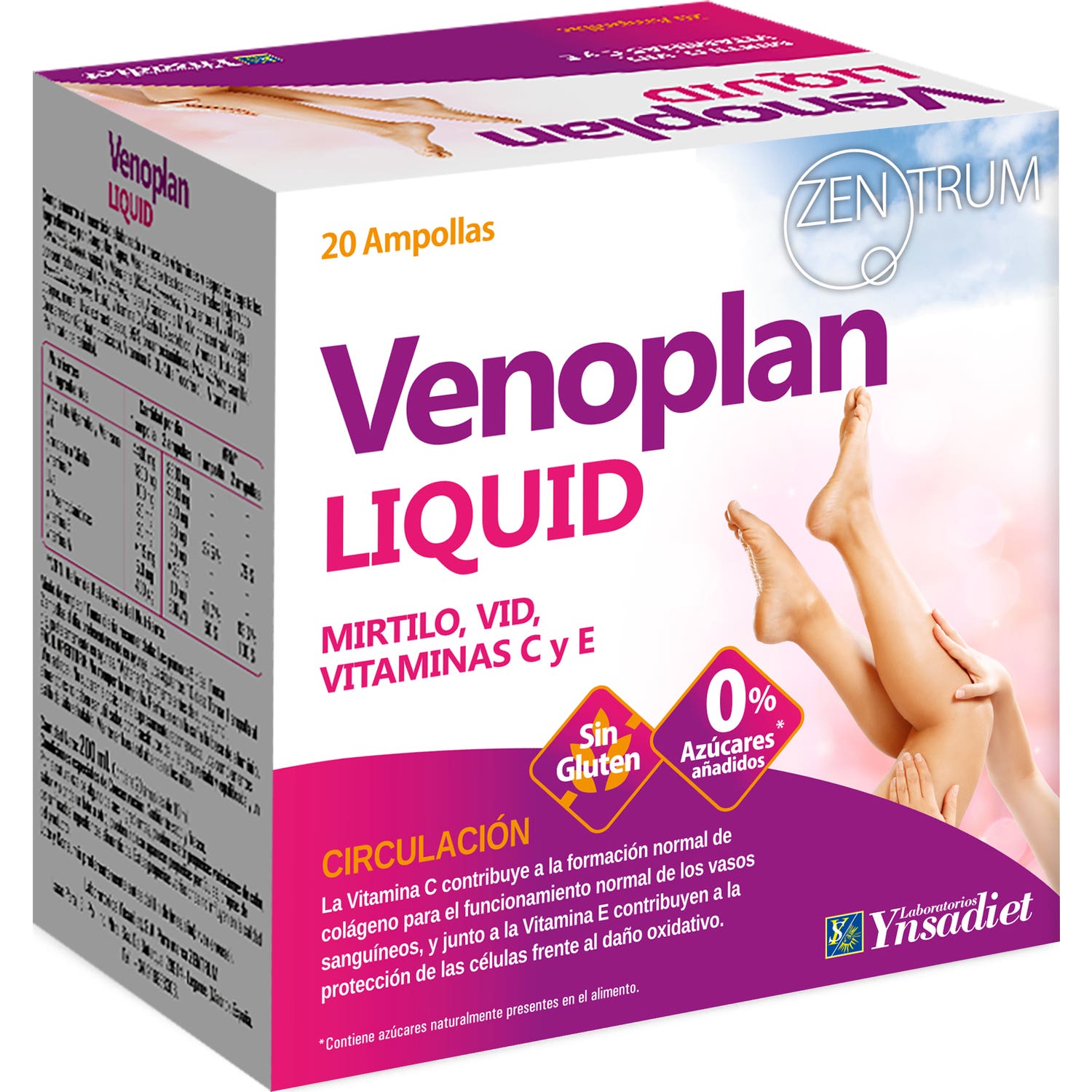 Zentrum Venoplan Liquid Circulation 20 Ampoules