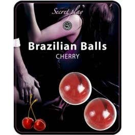 Secret Play Set 2 Balles Brésiliennes Cherry Aroma 8 Gr