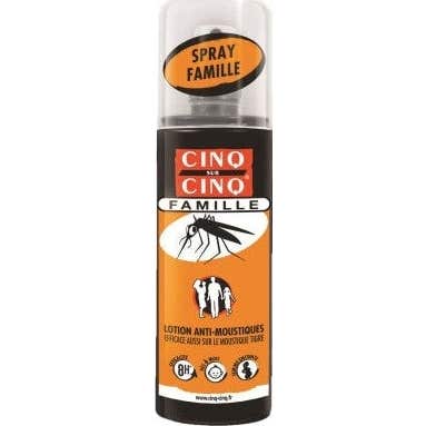 Femme Cinq Sur Cinq Spray Famille Anti-Moustiques 100Ml