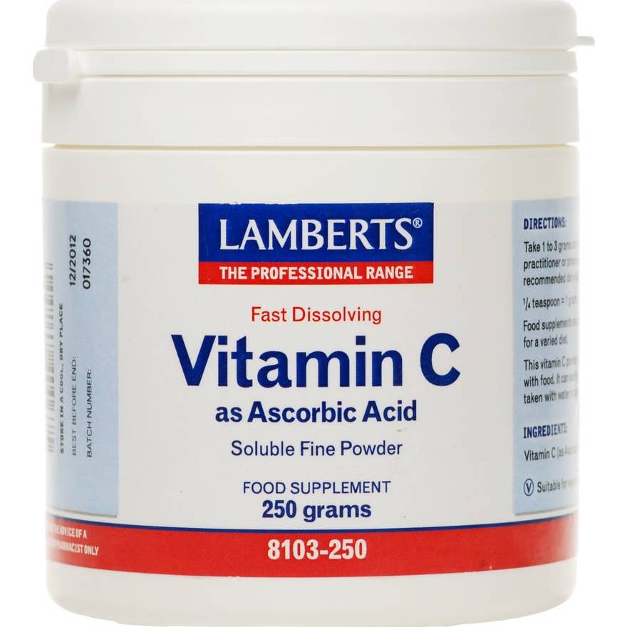 Lamberts Acide ascorbique 250 G