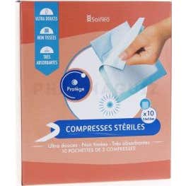 Soineo Pansement Vaseline 5x5cm 10uts