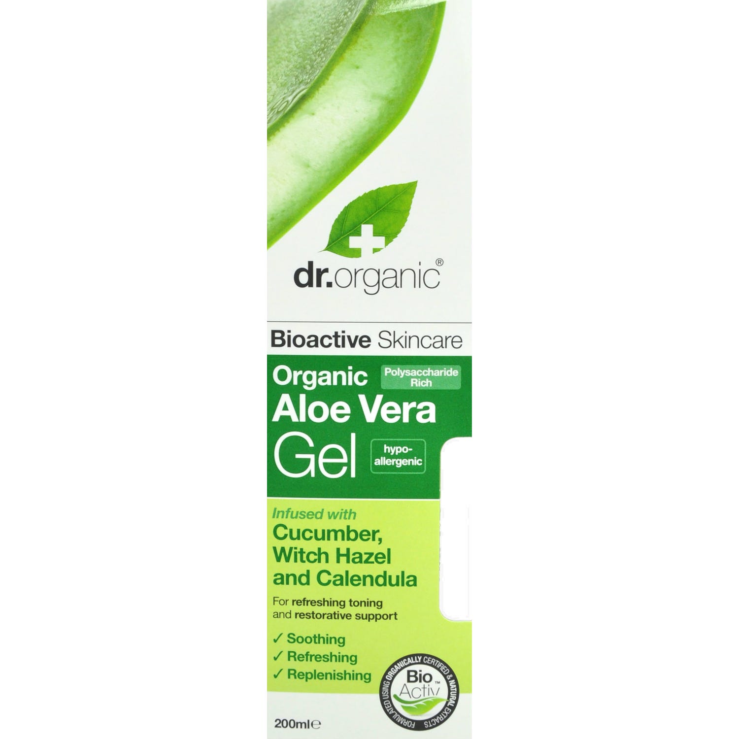 Gel d'aloe vera bio aux agrumes 200 ml
