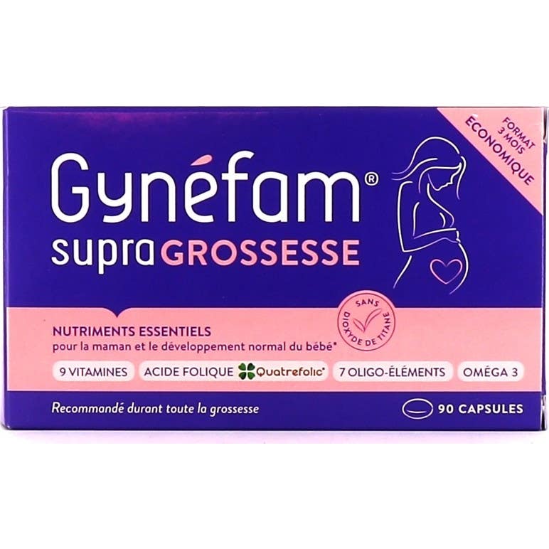 Gynéfam Supra Grossesse 90 Capsules