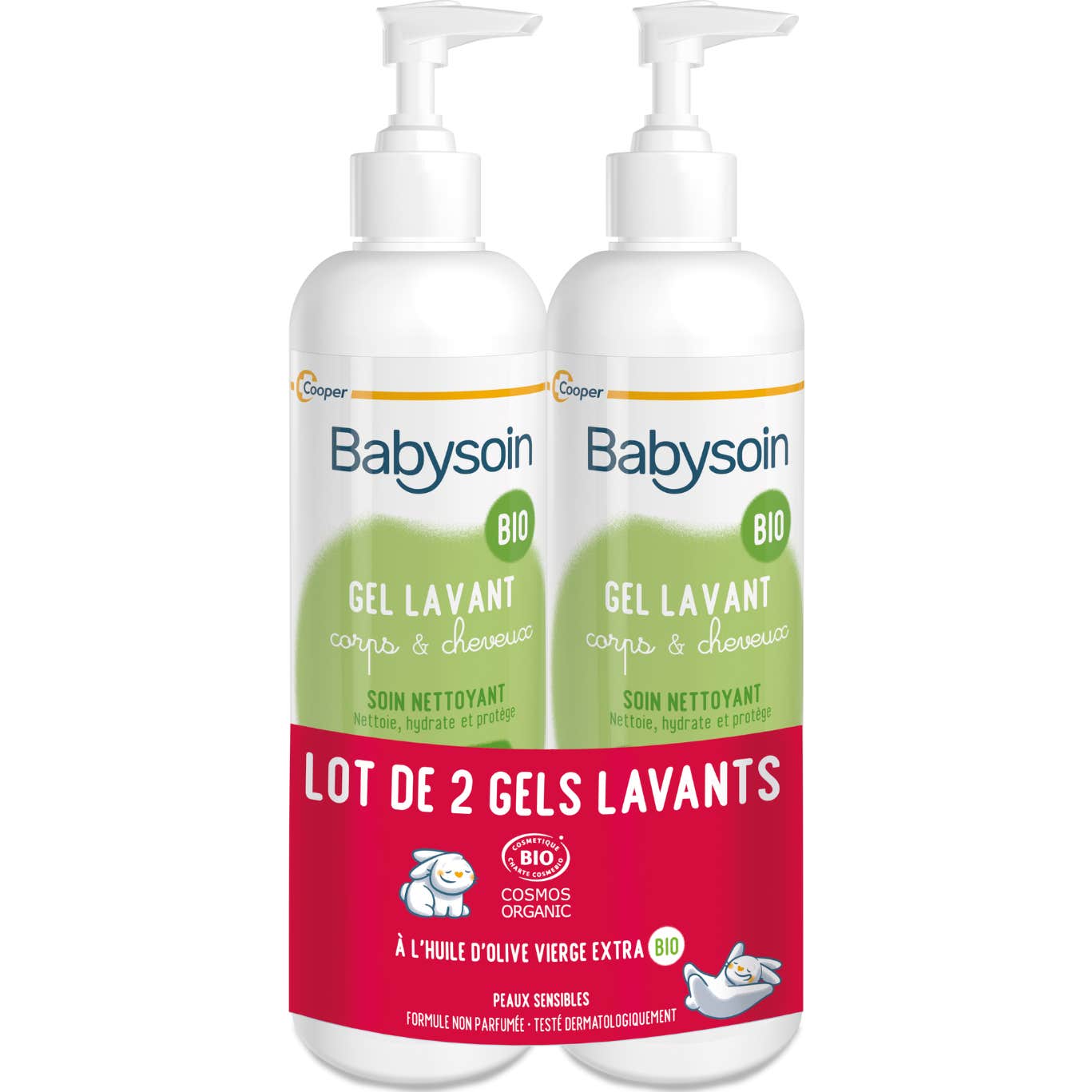 Babysoin Gel Lavant Bébé 2x500ml