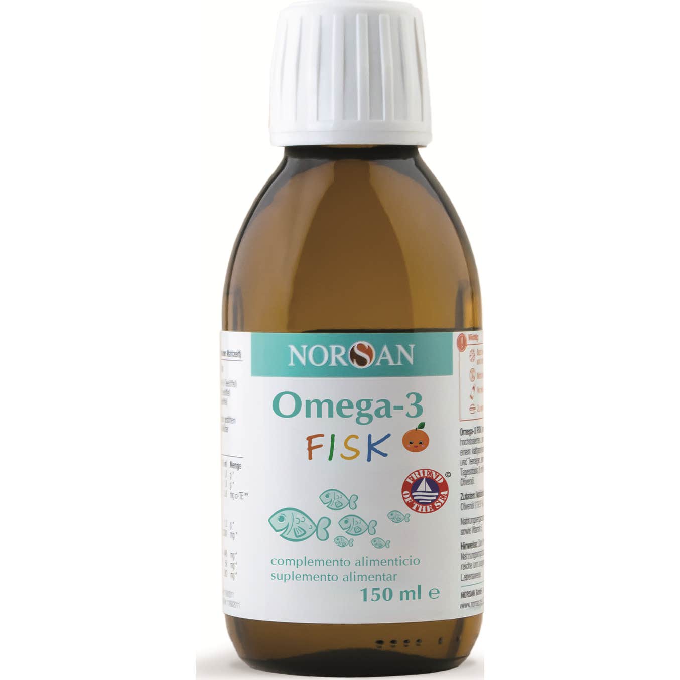 Norsan Omega-3 Fisk 150ml