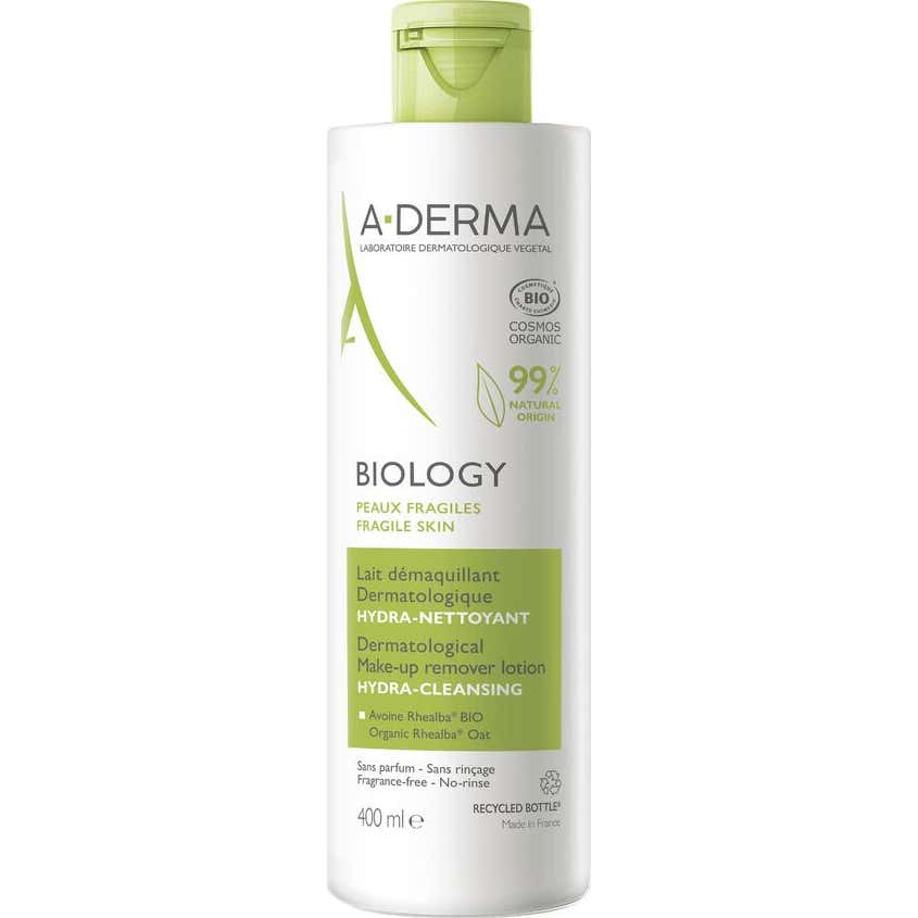 A-Derma Biology Lait Démaquillant 400ml
