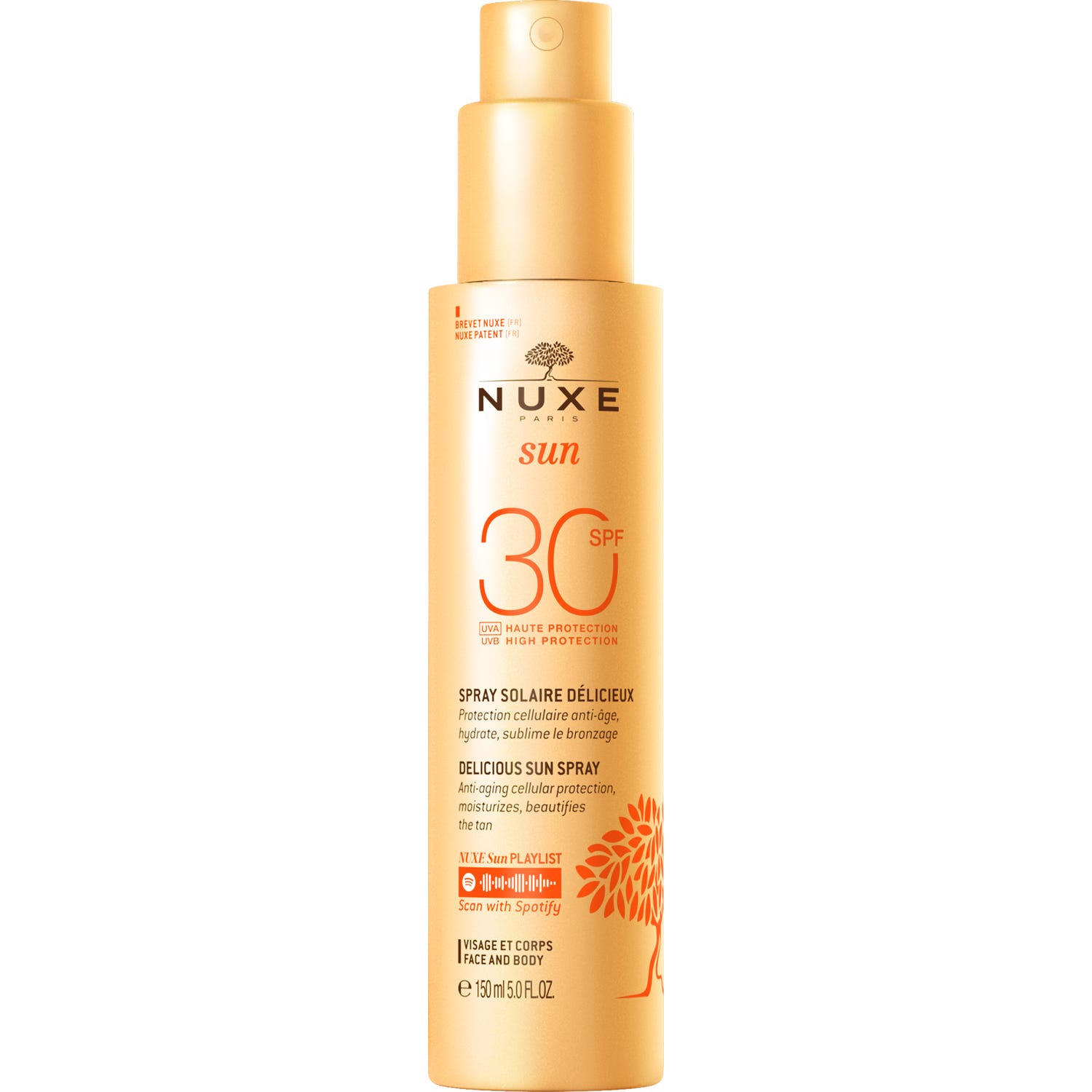Nuxe Sun Spray Solaire Délicieux SPF30 150ml