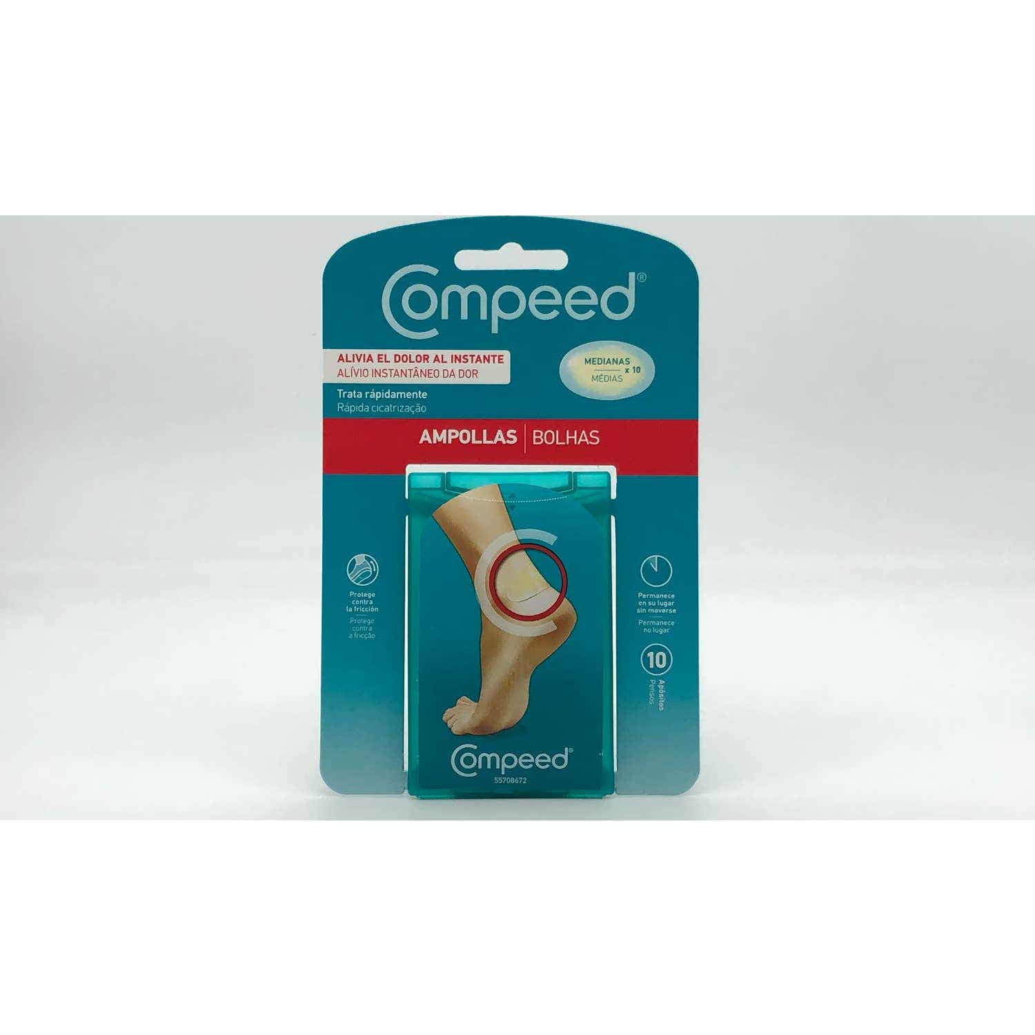 Compeed® pansements ampoules taille moyenne 10 unités