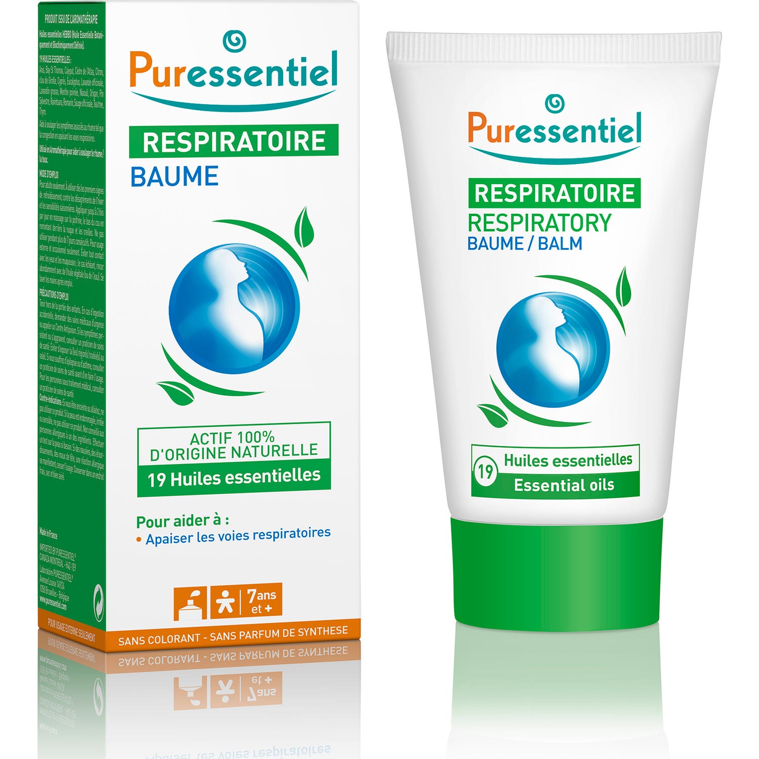 Puressentiel Baume Respiratoire 19 Huiles Essentielles 50ml
