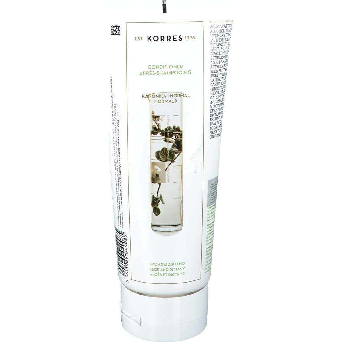 Korres AprèsShampoing Hydratant Cheveux Normaux 200ml