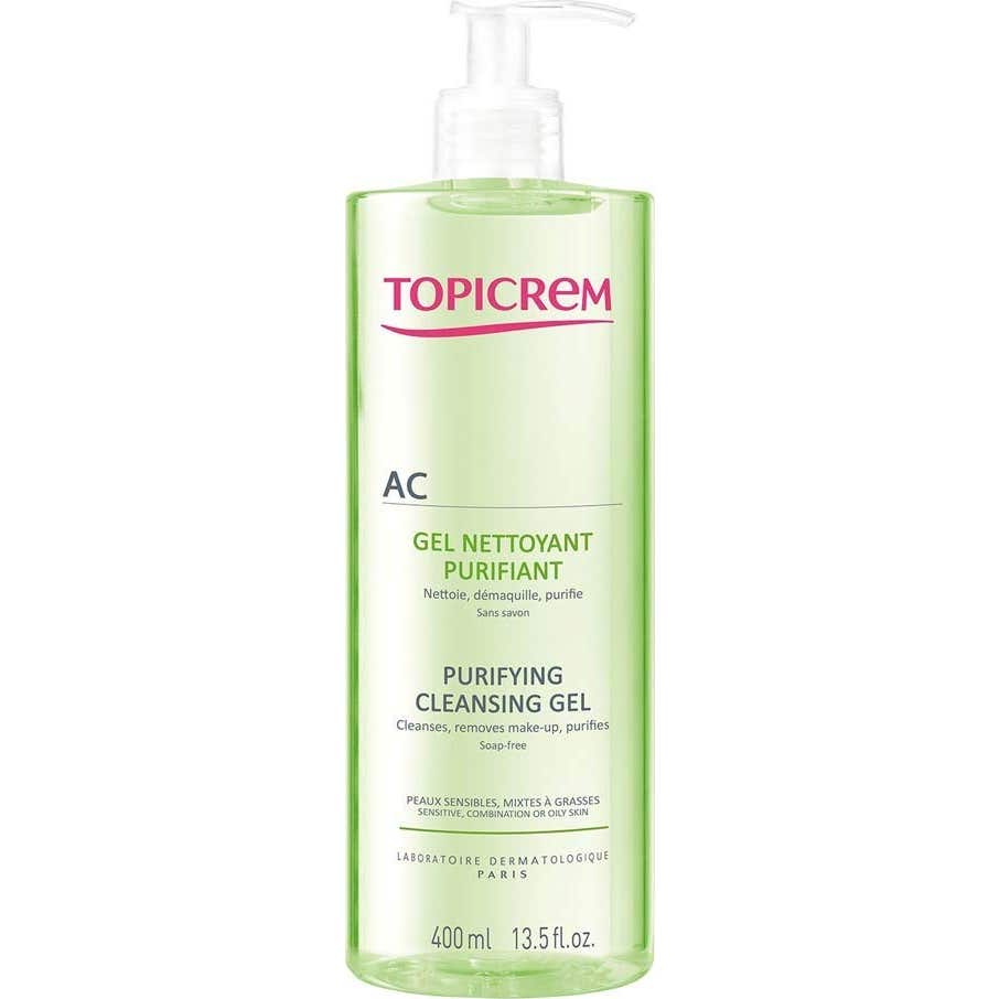 Topicrem Gel Nettoyant Purifiant 400ml