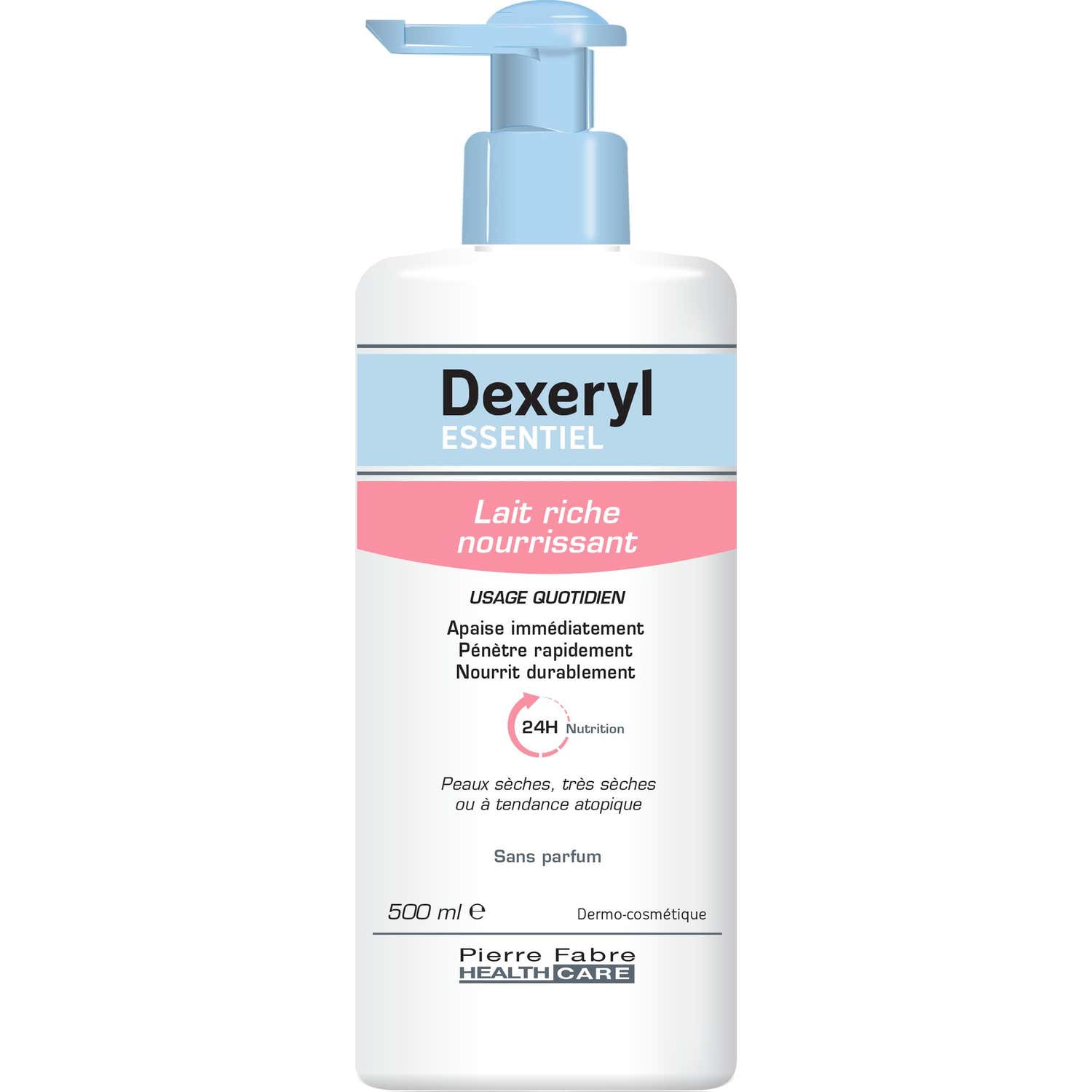 Dexeryl Essentiel Lait Riche Nourrissant 500ml