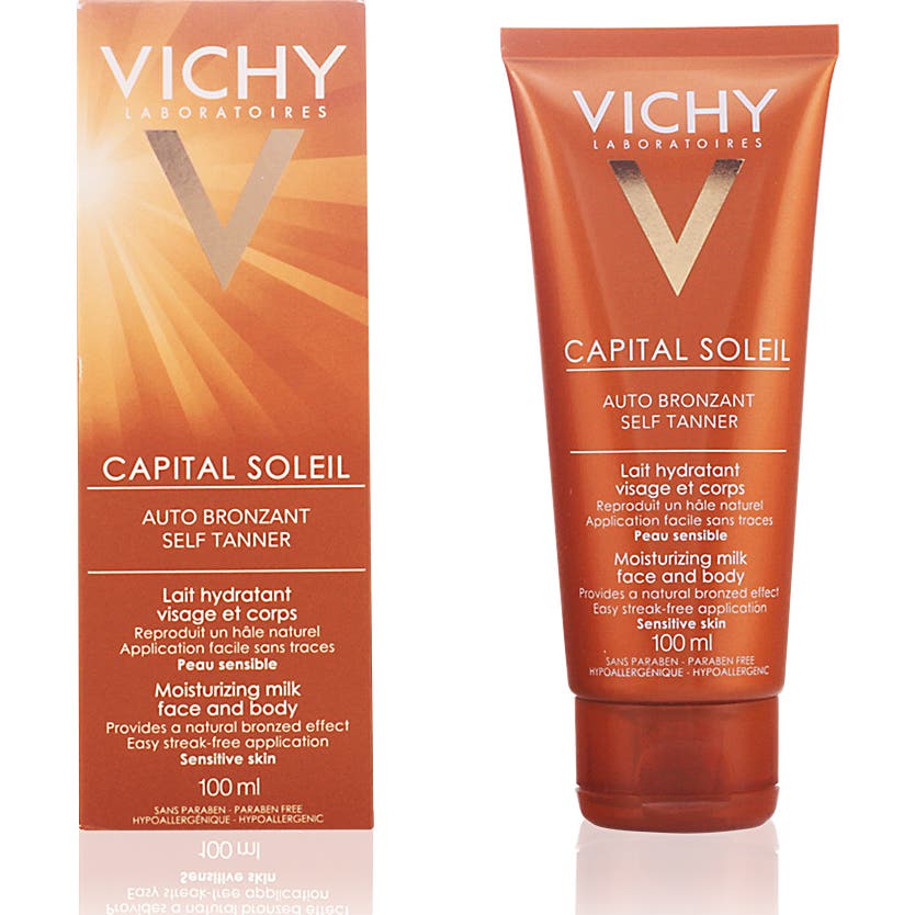 Vichy Capital Soleil Lait Hydratant Autobronzant Visage Et Corps 100ml