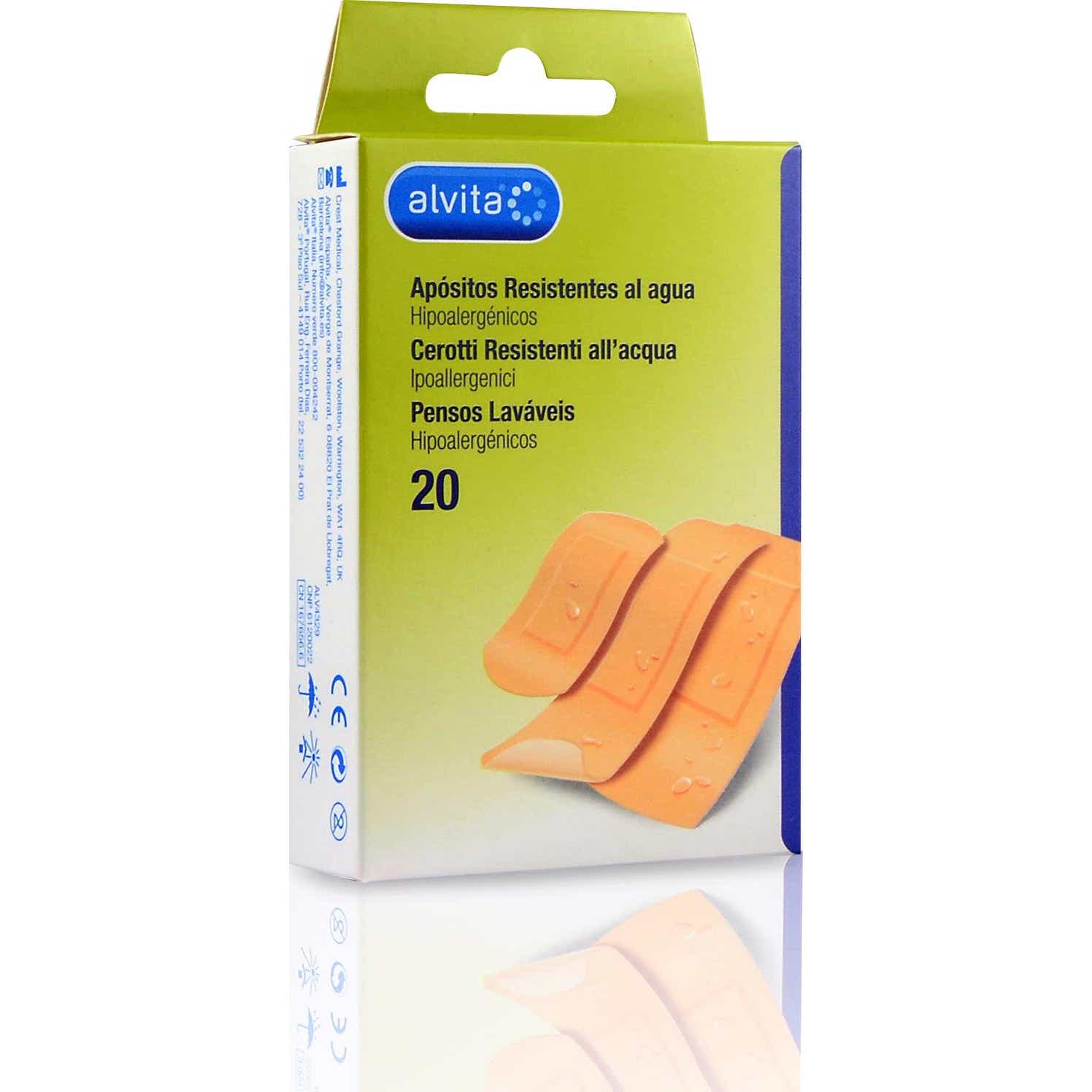 Alvita Apósitos Resistentes Al Agua 20uds