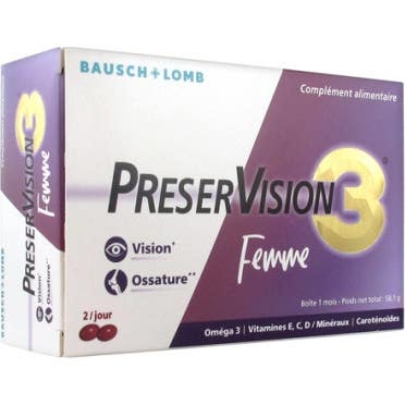 PreserVision 3 Femmes 60 Capsules
