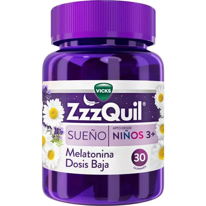 ZzzQuil Natura Kids Goût Baies de la Forêt 30uts