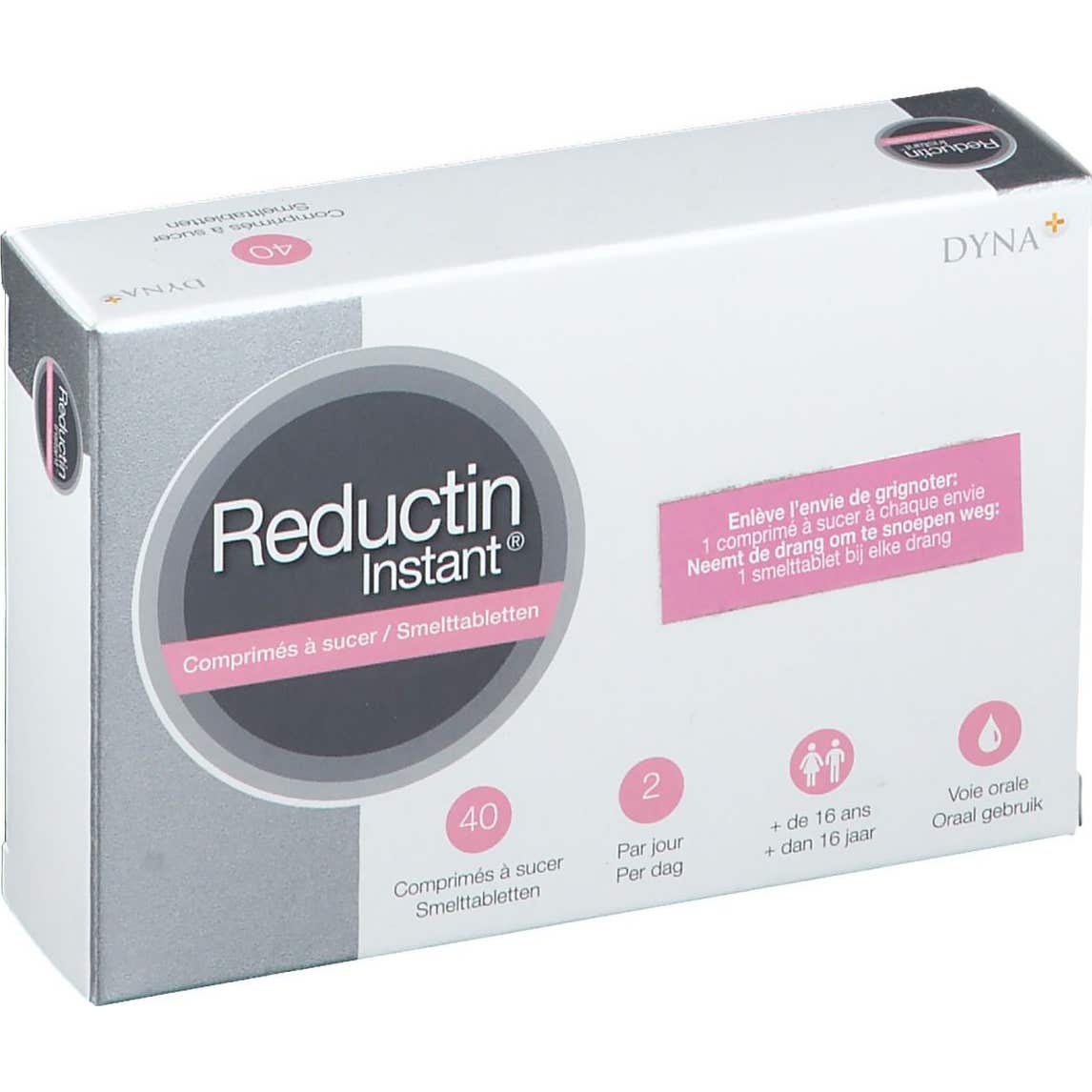 Dyna+ Reductin Instant 40 Comprimés À Sucer