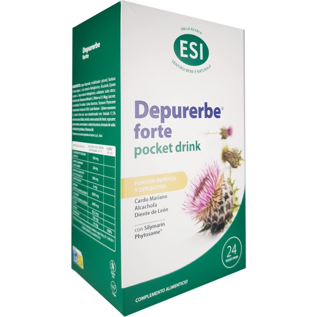 ESI Depurerbe Forte Pocket Drink 24 Sachets