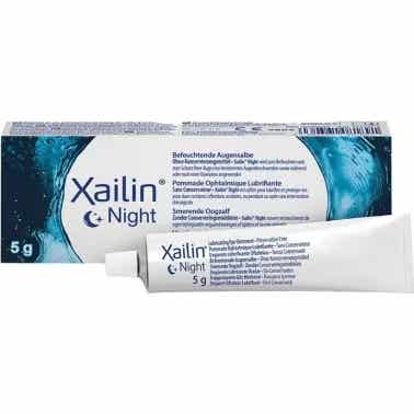 Xailin Night Pommade Ophtalmique Lubrifiant 5g