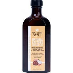 Huile de ricin Nature Spell pour cheveux et peau 150ml