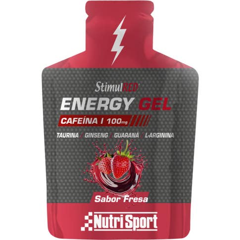 Nutrisport Stimulred Energy Gel Fresa 24uds
