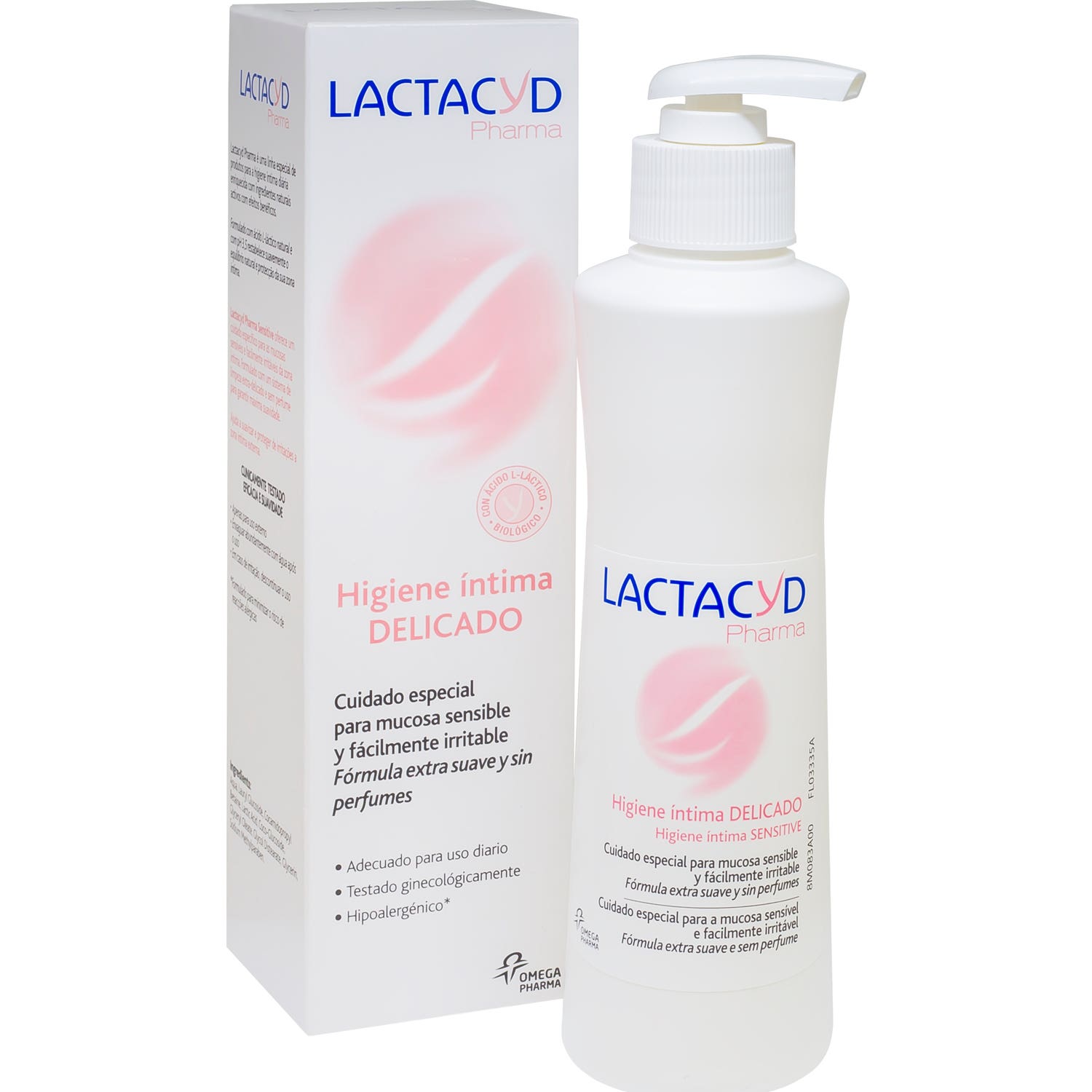 Lactacyd Soin Intime Zones délicates 250 ml