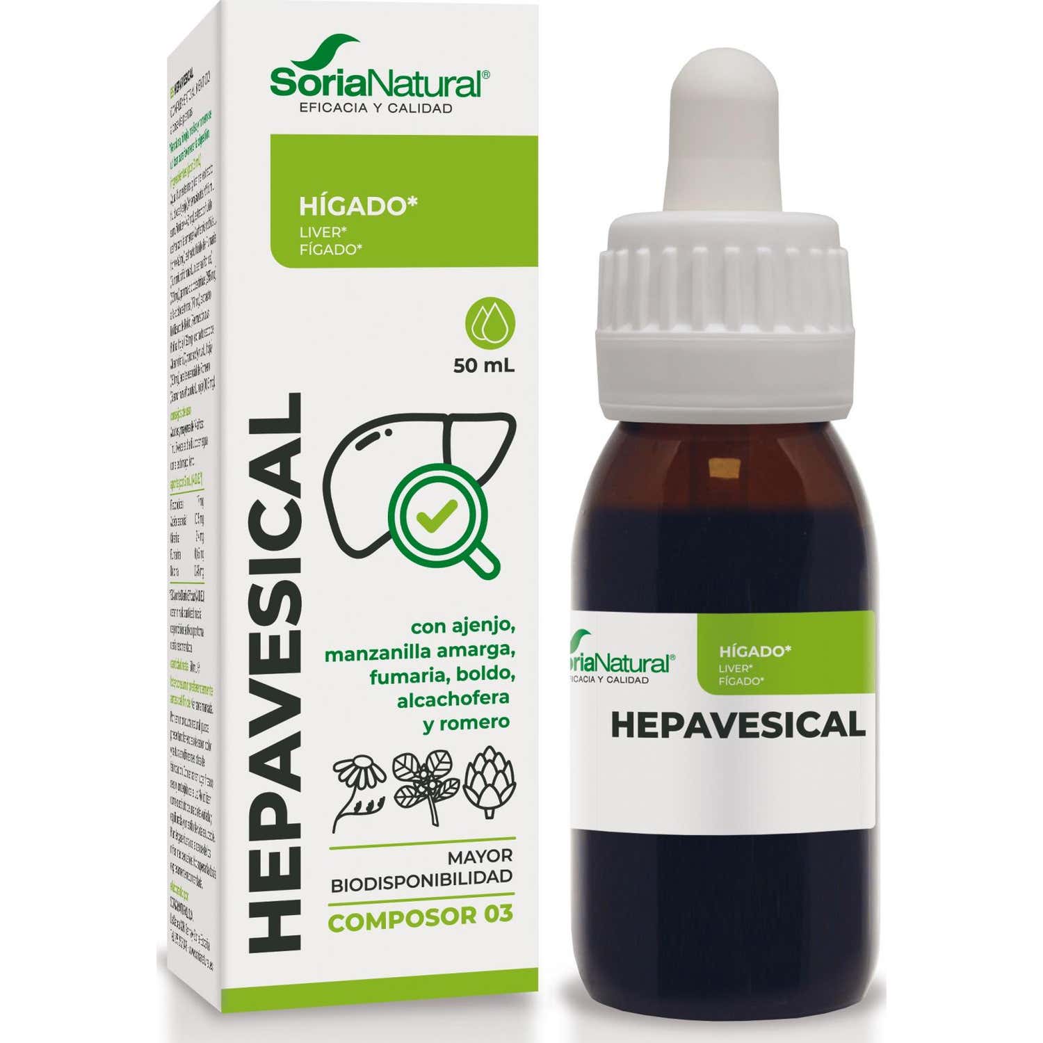 Composor Xxi Hepavesical 50Ml * Taille 03