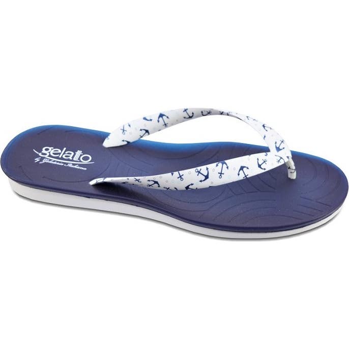 Gelato Arcobaleno Chancla Ancore Azul Hombre Talla 42/43 1 Par