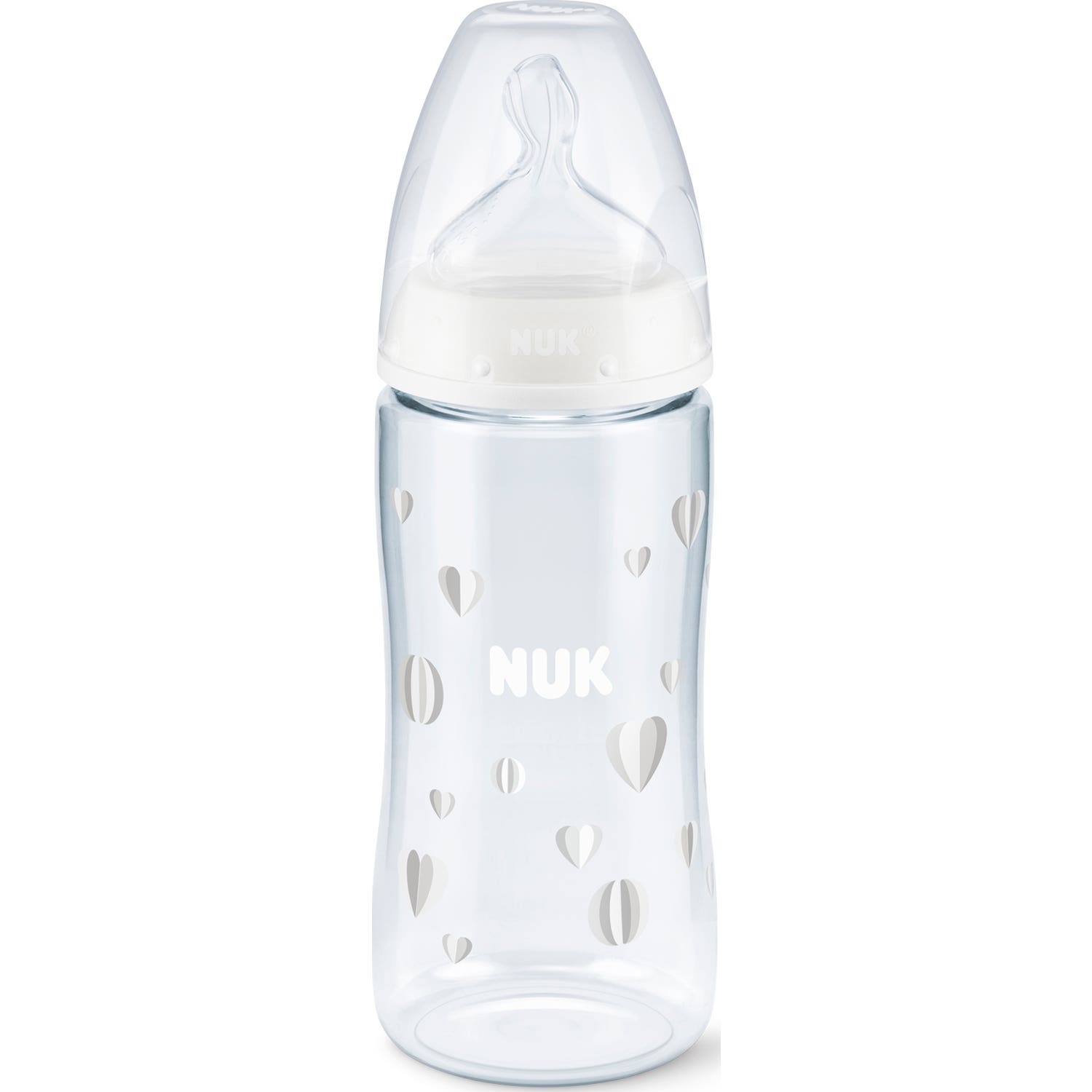 Bouteille Nuk Fc+ Contrôle de la température Pa 0-6 M Silicone 300ml