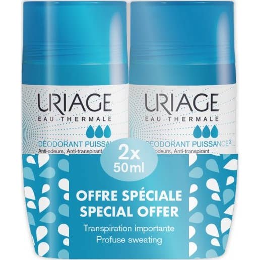 Unisex Blanches Déodorant Uriage Roll-On 50+50Ml 50Ml