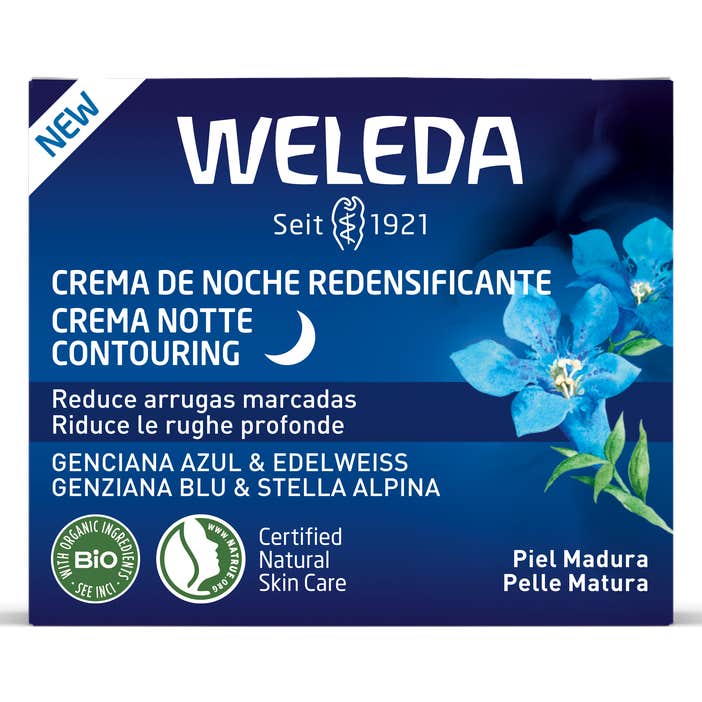 Weleda Crema de Noche Redensificante de Genciana Azul y Edelweiss 40ml
