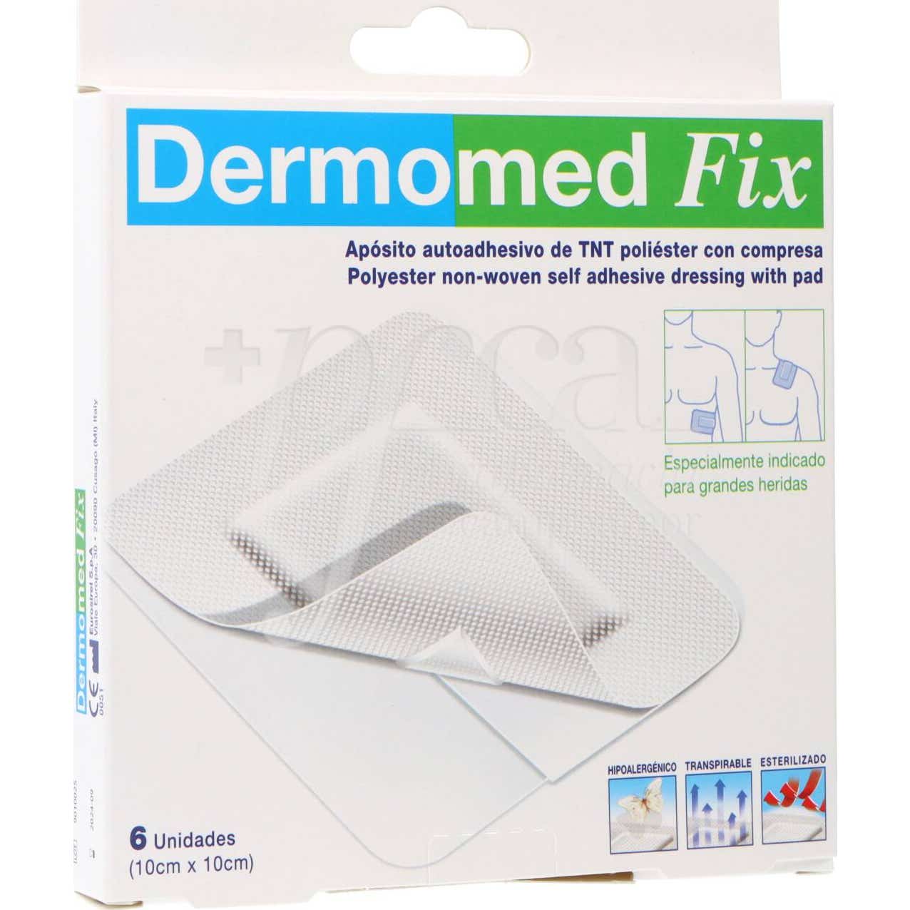 Dermomed Fix Pansements 9 x 10 6 u.