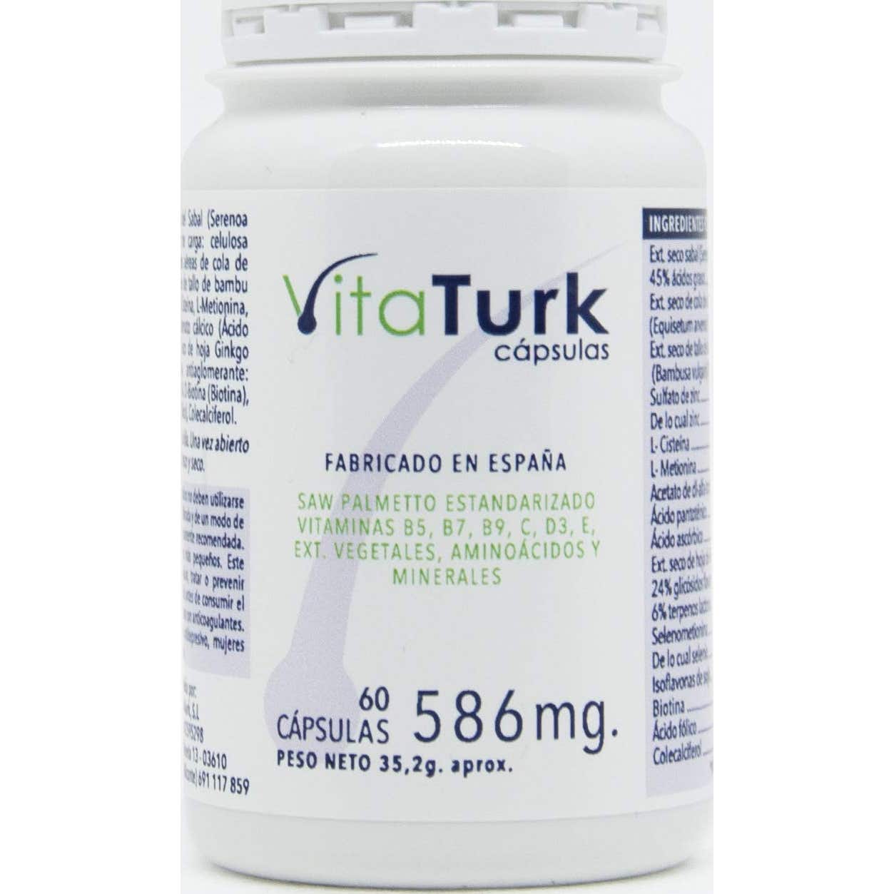 Vitaturk Vitamines Capillaires 60caps