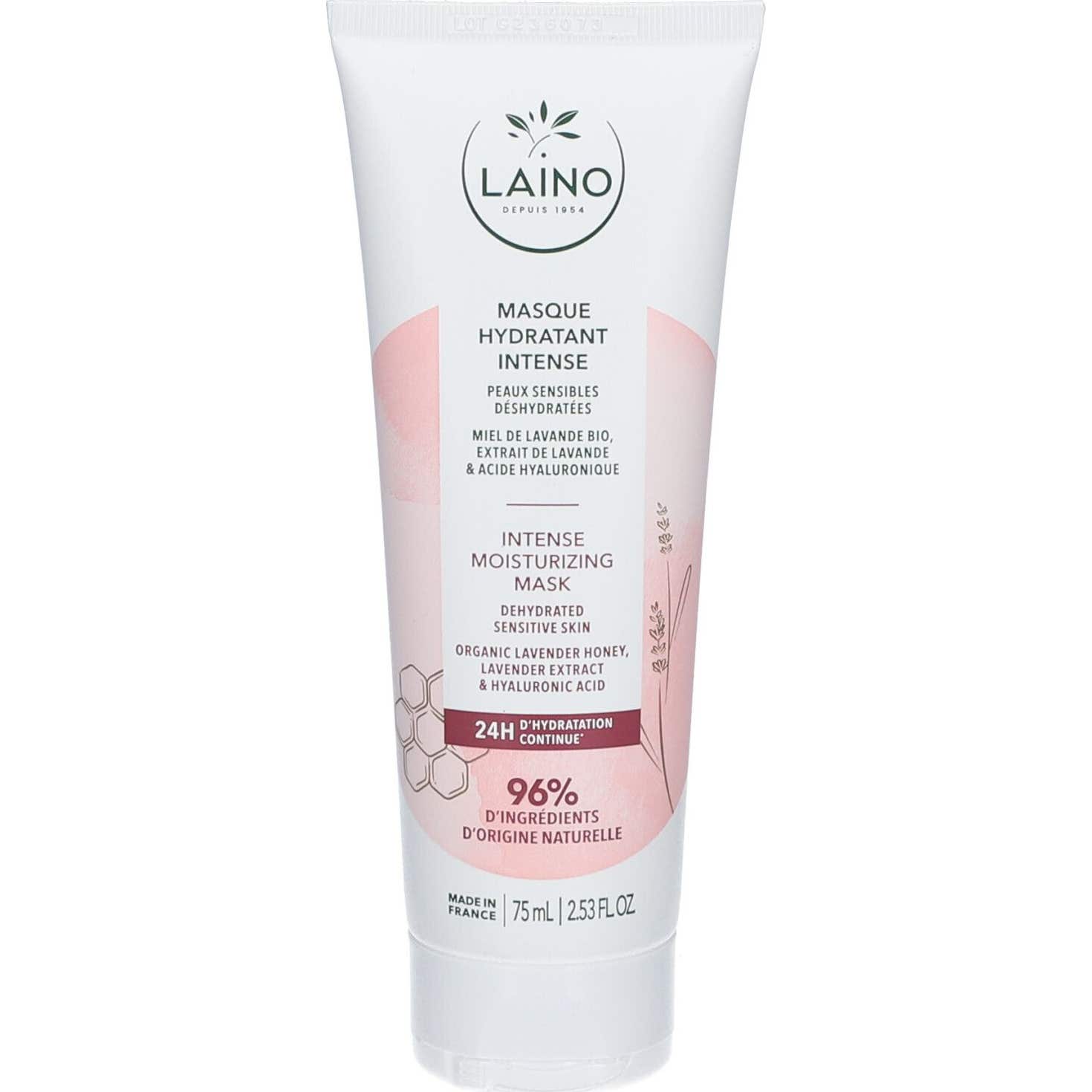 Laino Masque Hydratant Intense Peaux Sensibles 75ml