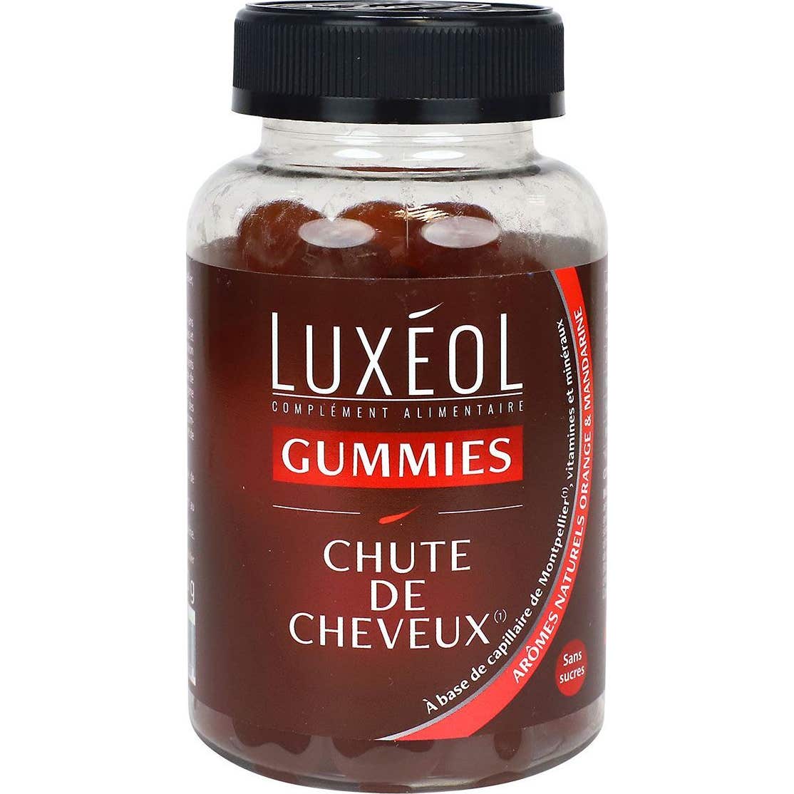 Luxéol Gummies Chute de Cheveux 60 Gummies